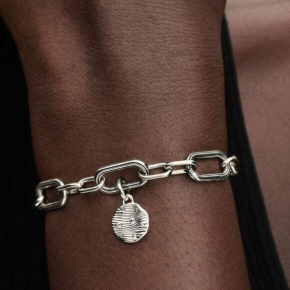 Pandora Engravable Mini Medallion Charm|Pendant - Picture 2 of 2